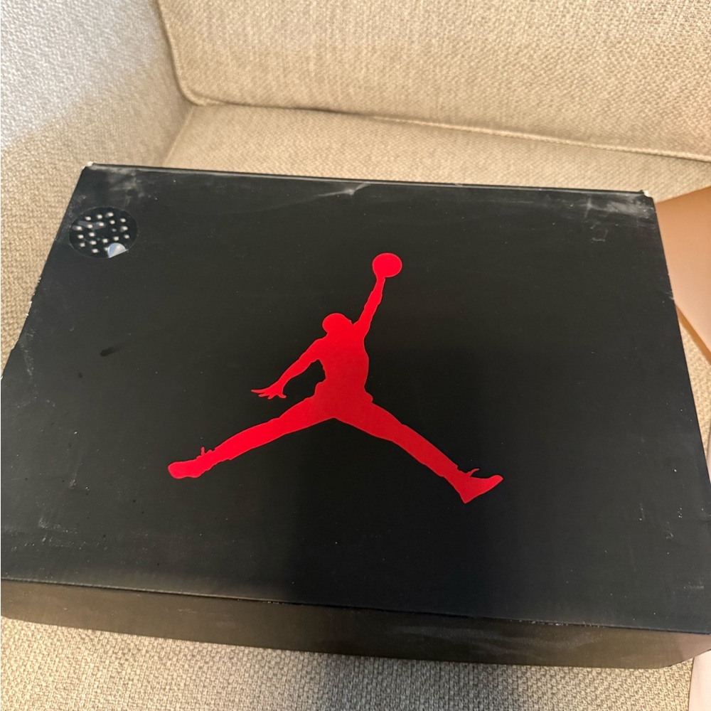 Jordan Speckled Gray Shoe Box